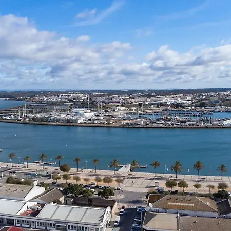 Διαμέρισμα D Carlos - 6 Com Ac E Vista Fabulosa Sobre O Rio Arade Portimão