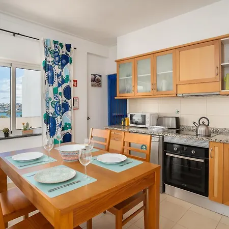 アパート D Carlos - 6 Com Ac E Vista Fabulosa Sobre O Rio Arade ポルティマン